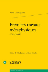 Premiers travaux métaphysiques