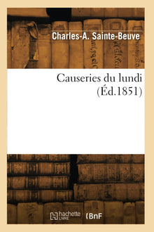 Causeries du lundi. Tome VII