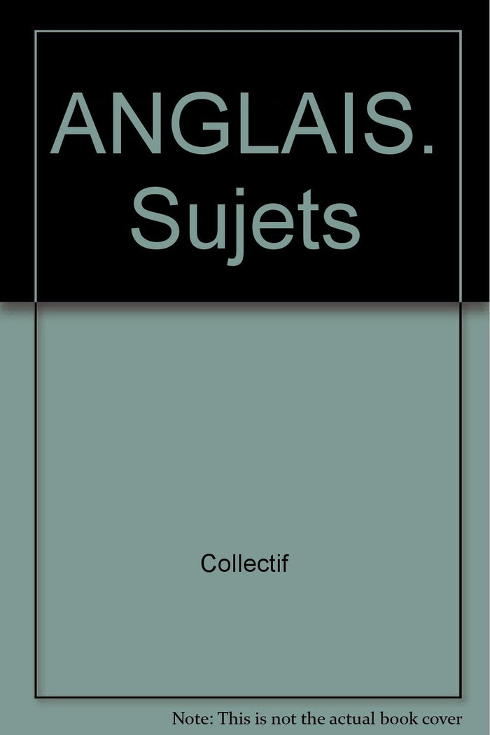 Annale, numéro 40, Bac : anglais, sujets seuls, 1997