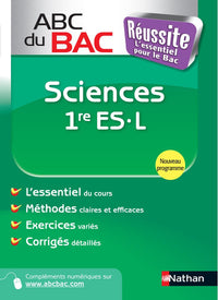 ABC du BAC Réussite Sciences 1re ES.L