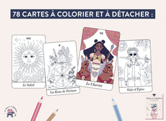 Tarot à colorier