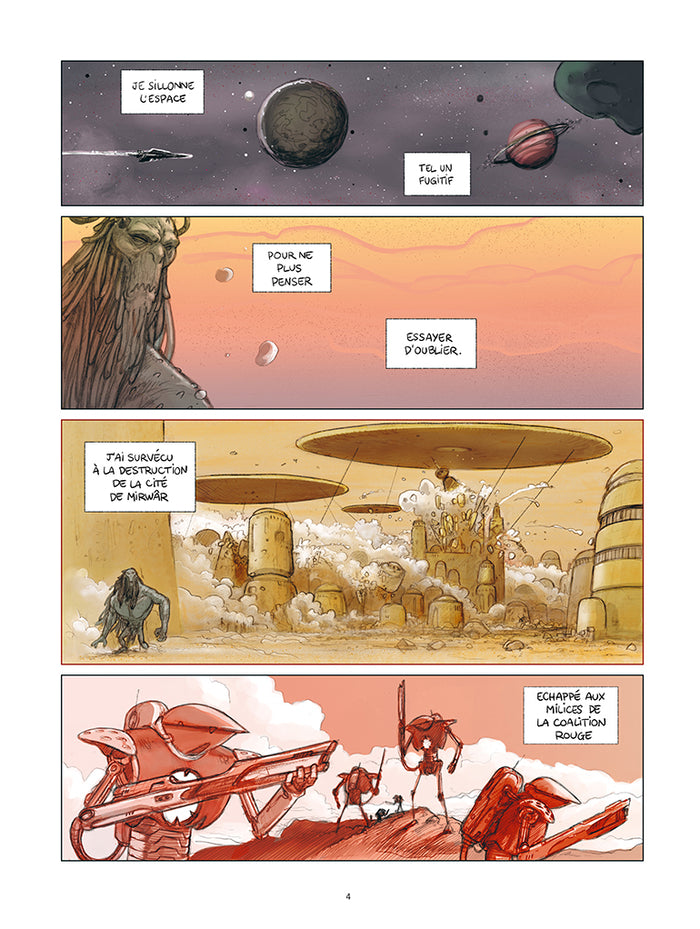 Les Déboires intersidérants de Taj le Survivant