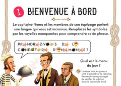 Escape Game Junior - Mission Jules Verne - Echappe-toi du Nautilus