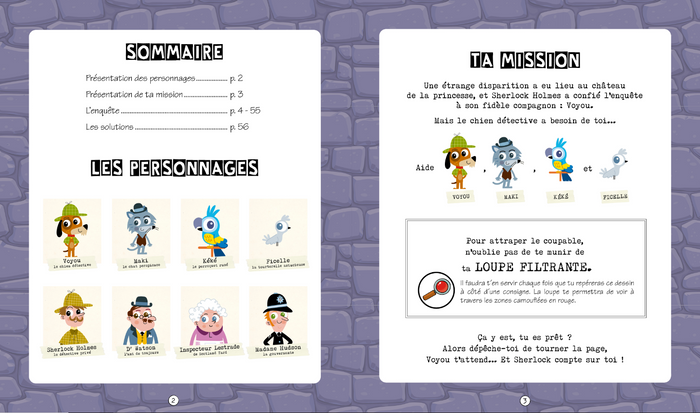 Les ptits Sherlock : ma toute première enquête !