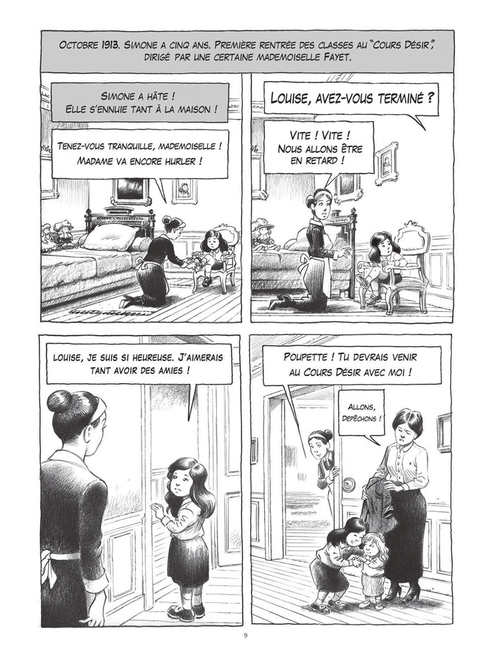 Simone de Beauvoir, une jeune fille qui dérange