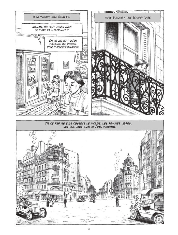 Simone de Beauvoir, une jeune fille qui dérange