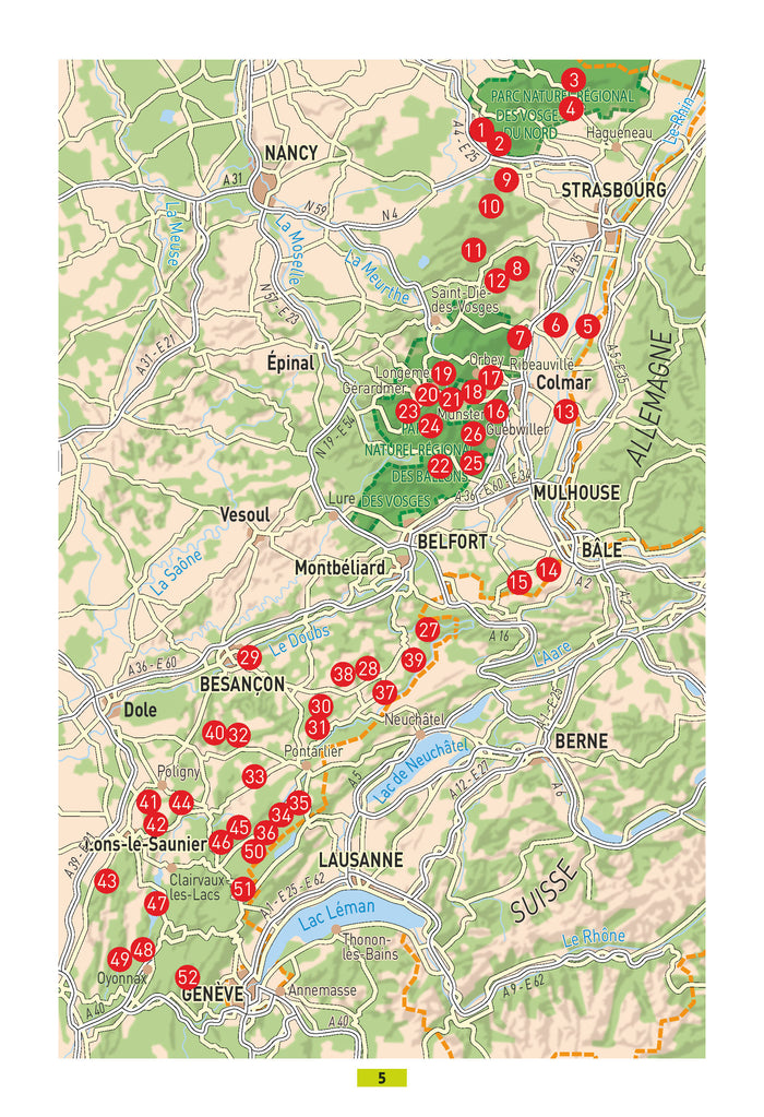 Alsace et Franche-Comté