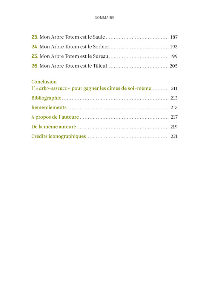 Accueillez les messages de vos arbres totems