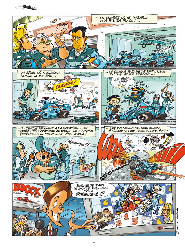 Paddock, les coulisses de la F1