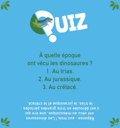 Quiz 100% Dinosaures NE