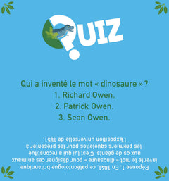 Quiz 100% Dinosaures NE
