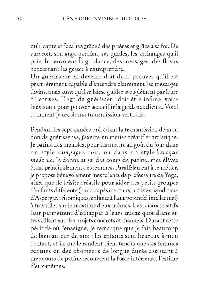 L'énergie invisible du corps