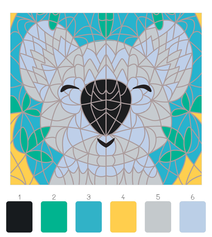 Colos mystères avec des chiffres