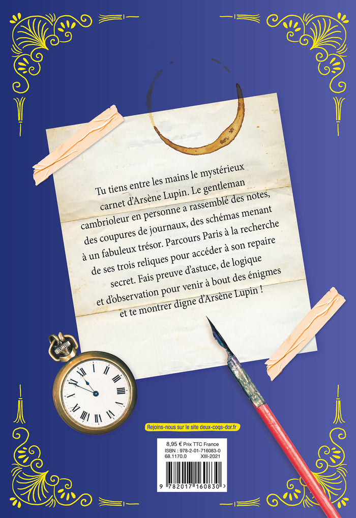 Sur les traces d'Arsène Lupin