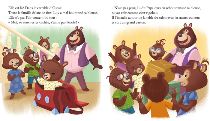 Papa Bisous fait l'école