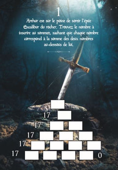 Coffret Escape game famille Puy du FOU - Les Chevaliers de la Table ronde