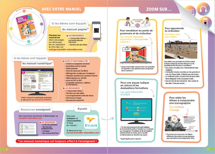 Via Latina 4ème - Cahier de l'élève
