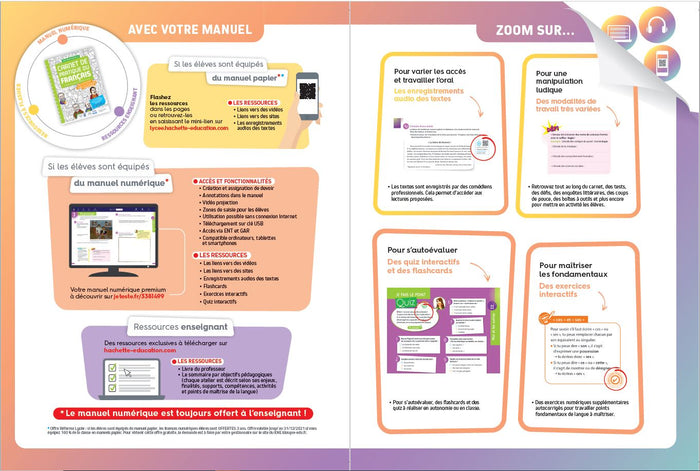 Carnet de pratique du français