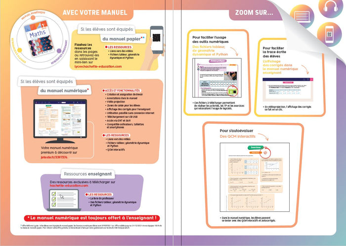 Mathématiques 1ère Bac Pro groupement C - cahier de l'élève