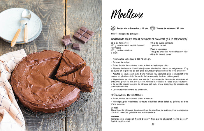 Nestlé dessert - Les meilleurs gâteaux au chocolat du monde
