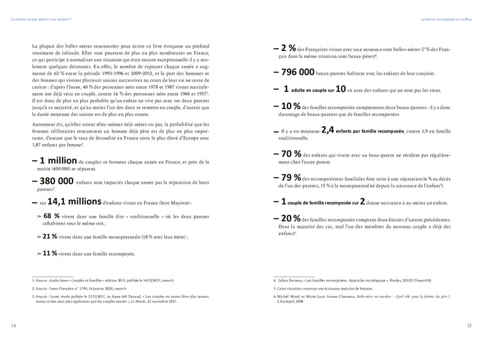 Comment ne pas devenir une marâtre