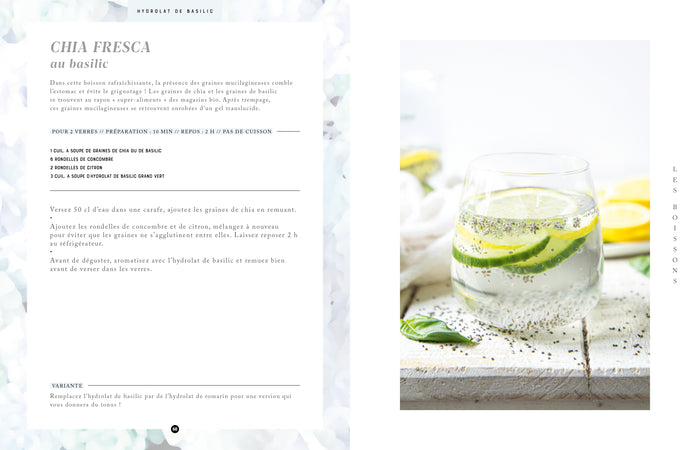 Cuisiner aux hydrolats