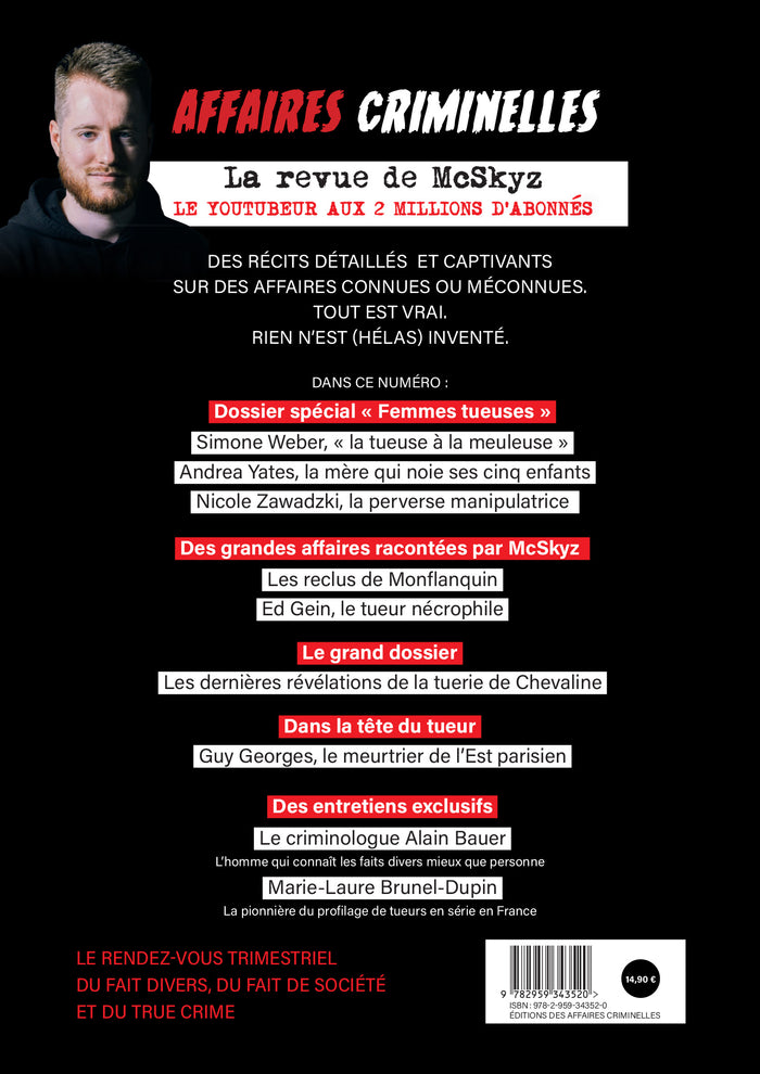 Affaires criminelles - La revue True Crime de McSkyz - N° 3