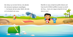 Mes premières histoires - Stitch fait des châteaux de sable