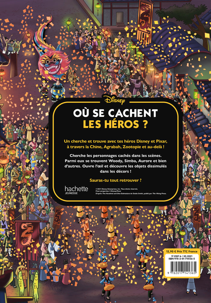 Où se cachent les héros ? - Cherche et trouve