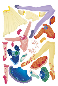 Jolies ballerines à habiller