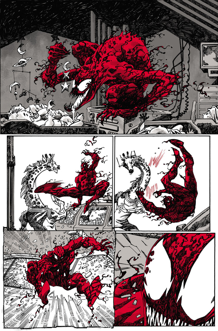 Carnage: Black White & Blood