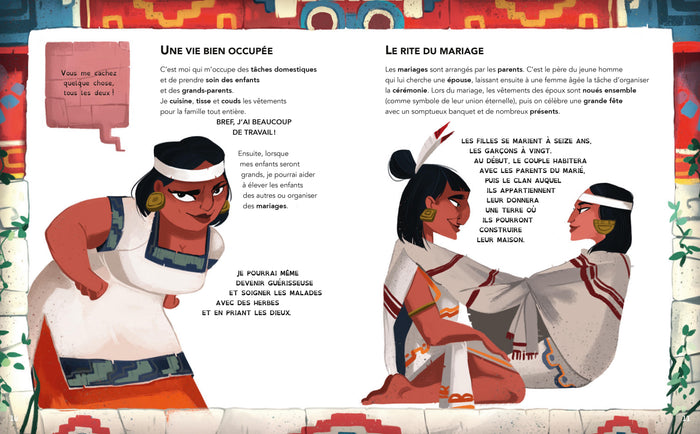 Nathan explore le temps - Une journée chez les Aztèques