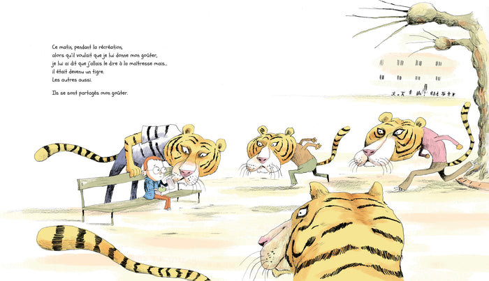 Un renard dans mon école