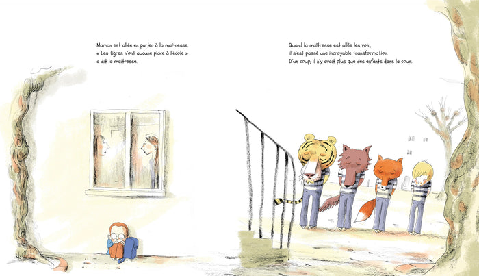 Un renard dans mon école