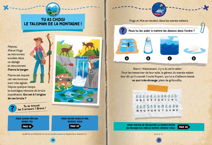 Enquête Mystère - Mission autour du monde