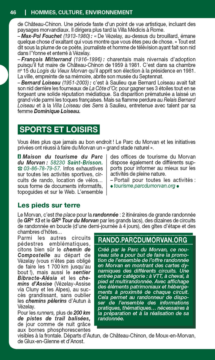 Le parc naturel du Morvan