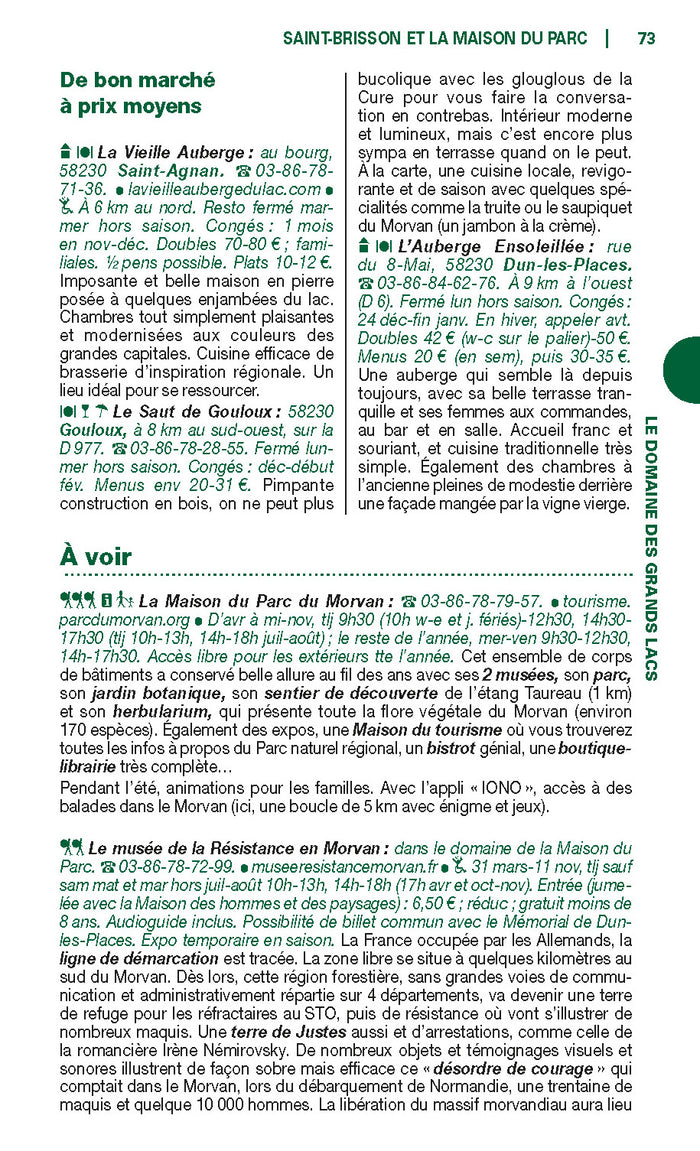 Le parc naturel du Morvan