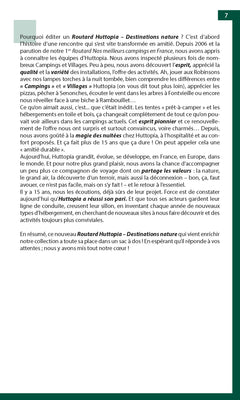 Guide du Routard Campings Huttopia