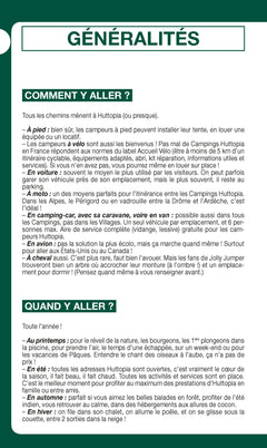 Guide du Routard Campings Huttopia