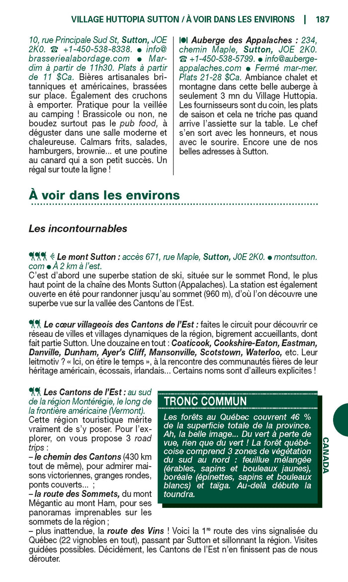 Guide du Routard Campings Huttopia