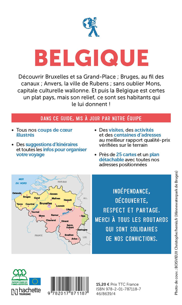 Guide du Routard Belgique 2023/24