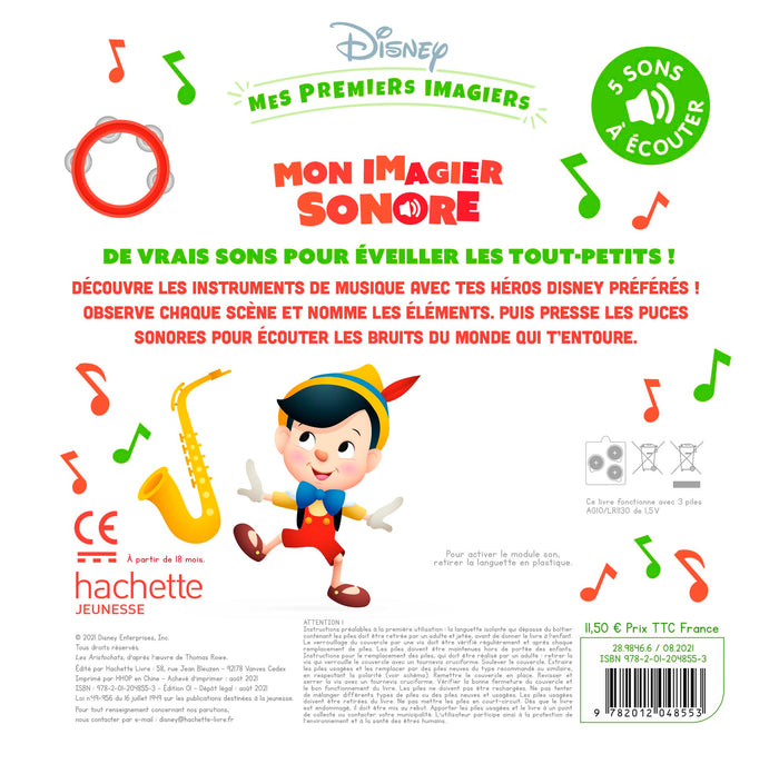 Mon imagier sonore - Les instruments de musique