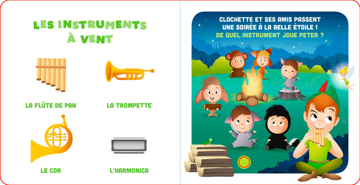 Mon imagier sonore - Les instruments de musique