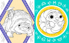 RAYA ET LE DERNIER DRAGON - Mes Coloriages de Rêve - Disney