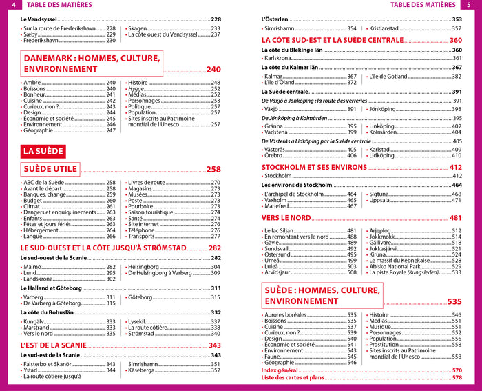 Guide du routard Danemark, Suède