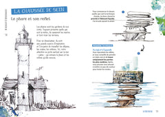 Dessiner la France: Réaliser son carnet de voyage