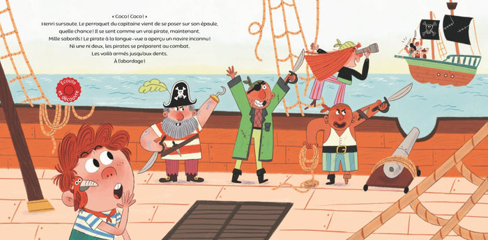 Ecoute et découvre les pirates