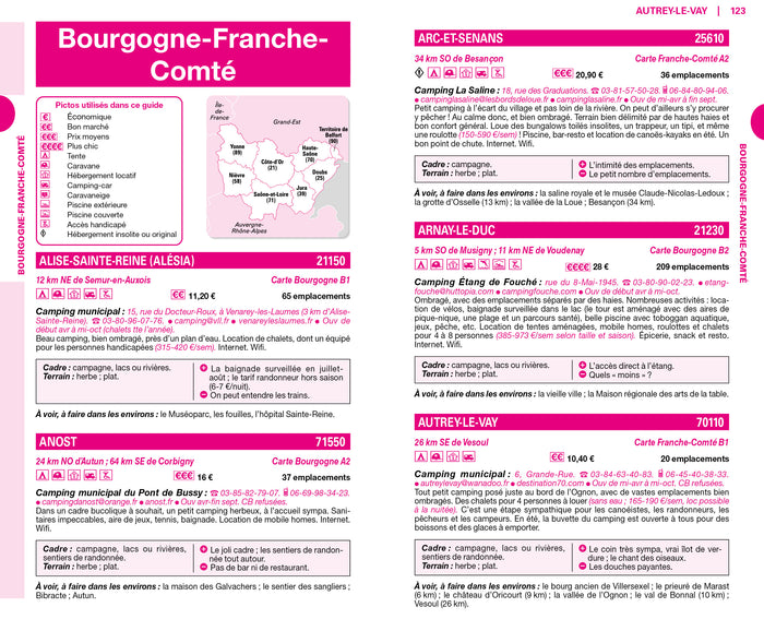 Nos meilleurs campings en France 2021/22