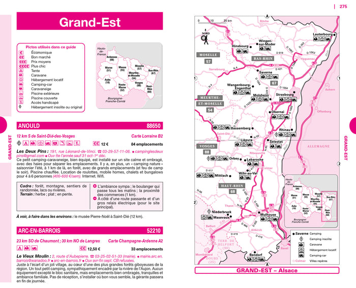 Nos meilleurs campings en France 2021/22