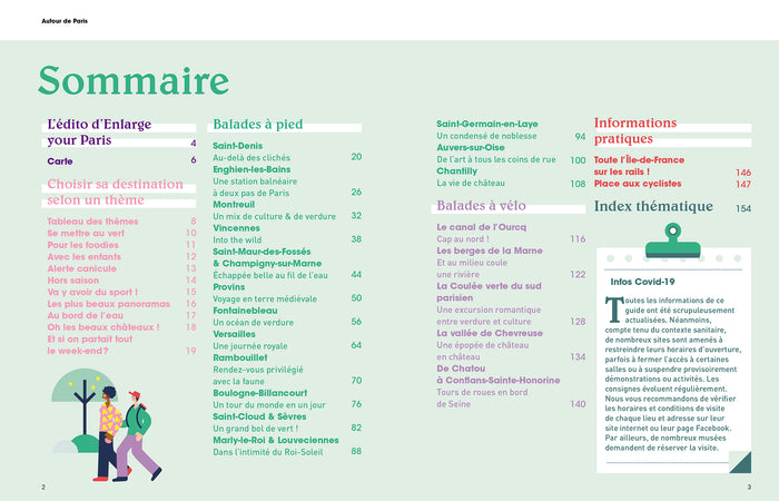 Autour de Paris: 20 balades à portée de passe Navigo